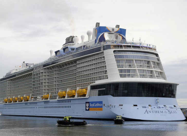 Passengers Aboard Royal Caribbean Cruise Ship Post Videos of Terrifying Swells and Damage
