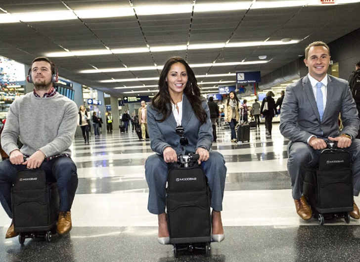 Luggage That Doubles as a Transportation Device Through the Airport – Say What?!