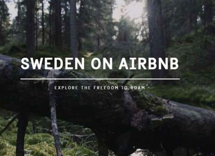 Sweden Posts Entire Country on Airbnb