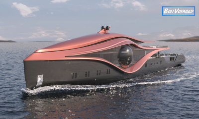 UNVEILED: CONCEPT YACHT INSPIRED BY BLACK HOLES, WITH 360-DEGREE VIEWS FOR BILLIONAIRES