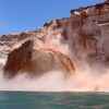Giant Rockslide at Lake Powell (AZ) Caught on Camera During Holiday Weekend