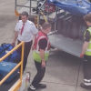 Pilot Helps Baggage Handlers Load the Plane Amid Airport Chaos